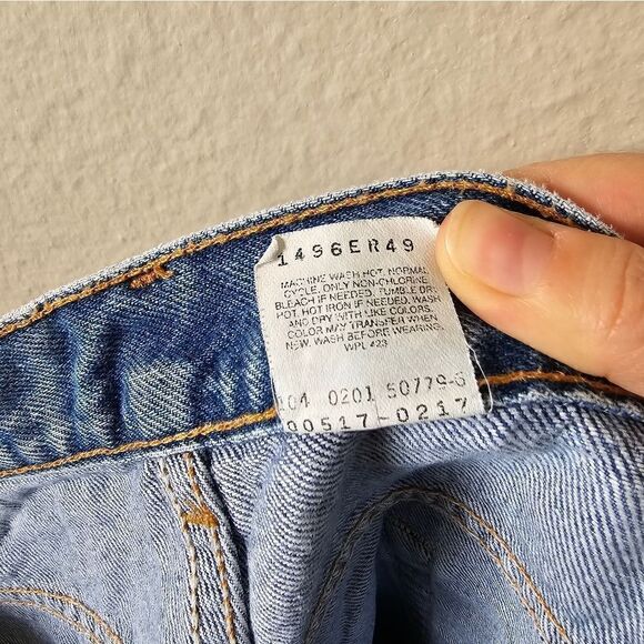 Vintage 2001 Levi's 517 Boot Cut Light Wash Jeans W 36 L 36 - Picture 6 of 10